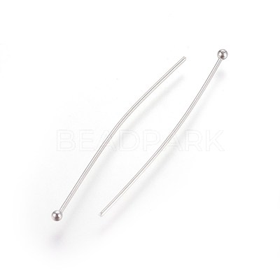 Tarnish Resistant 304 Stainless Steel Ball Head pins STAS-R051-40mm-1