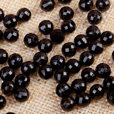 Transparent Acrylic Beads TACR-NH0001-B-05-1