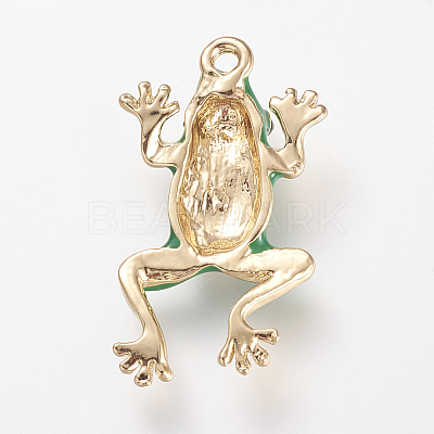 Enamel Style Alloy Pendants X-ENAM-S108-224A-1
