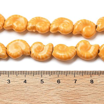 Ocean Series Glazed Porcelain Beads PORC-R002-03-01-1