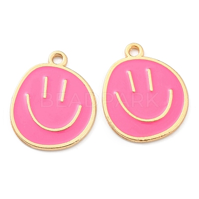 Alloy Enamel Pendants X-ENAM-D051-18G-04-1
