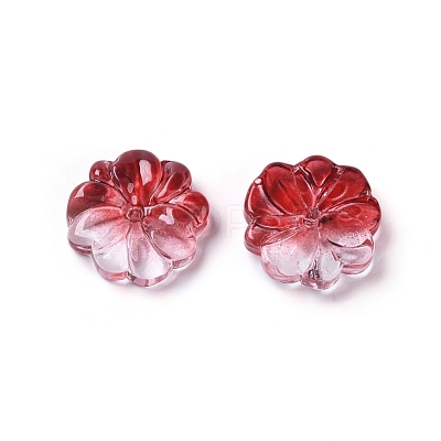 Transparent Glass Beads X-GLAA-H016-06F-1