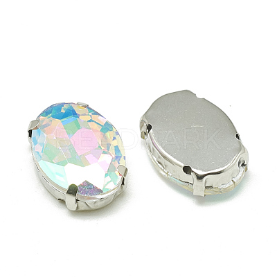 Sew on Rhinestone RGLA-T091-6x8mm-05P-1