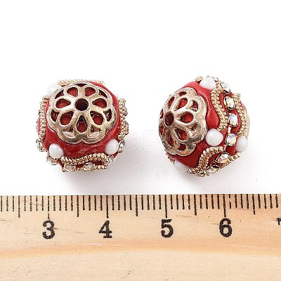 Handmade Indonesia Beads FIND-Q106-08C-1
