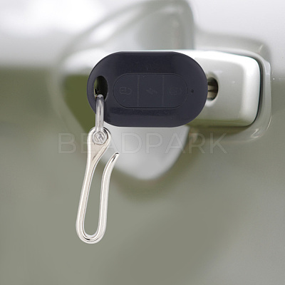 1Pc U-Shaped Brass Key Hook Shanckle Clasps KK-PH0009-54A-1