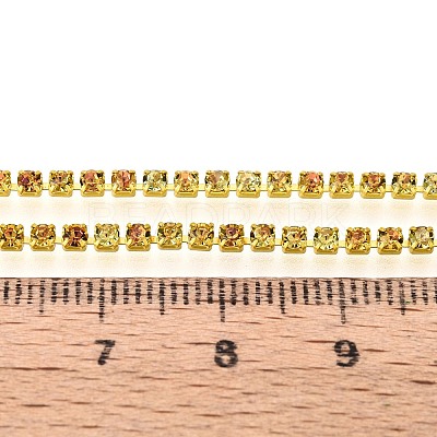 Iron Rhinestone Cup Chains CH-N005-05A-1