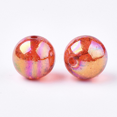 Transparent Acrylic Beads TACR-T006-01A-05-1