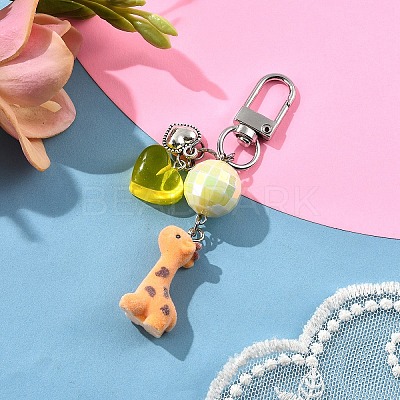 Animals Resin & Acrylic Pendant Decorations KEYC-YW00189-01-1