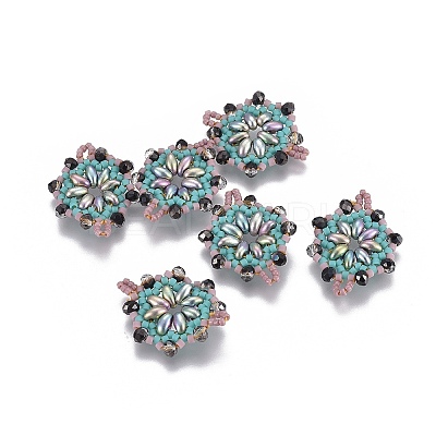 MIYUKI & TOHO Handmade Japanese Seed Beads Links SEED-E004-H13-1