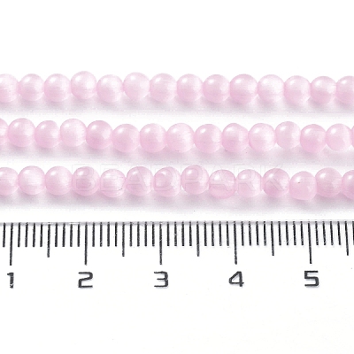 Cat Eye Beads Strands CE-F022-4mm-02-1