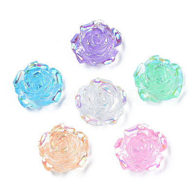 Transparent Resin Cabochons CRES-N030-001C-1