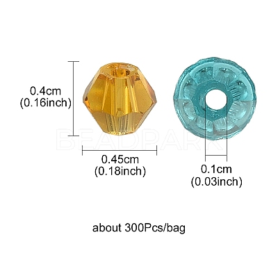 Glass Beads GLAA-YWC0001-02-1