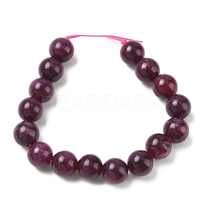 Dyed Natural Malaysia Jade Beads Strands G-G021-01D-06-1