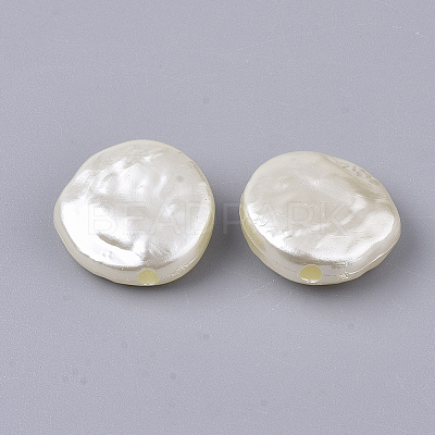 ABS Plastic Imitation Pearl Beads LS-X-OACR-T022-04-1