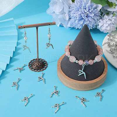 80PCS Tibetan Style Alloy Pendants PALLOY-SC0004-27-1