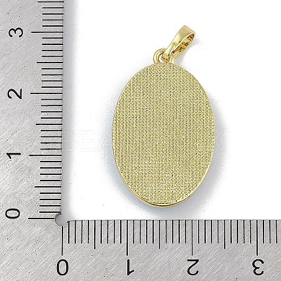 Rack Plating Brass Pendants KK-U032-91G-01-1