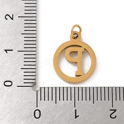 304 Stainless Steel Charms
with Jump Ring LS-STAS-R001-02G-P-1