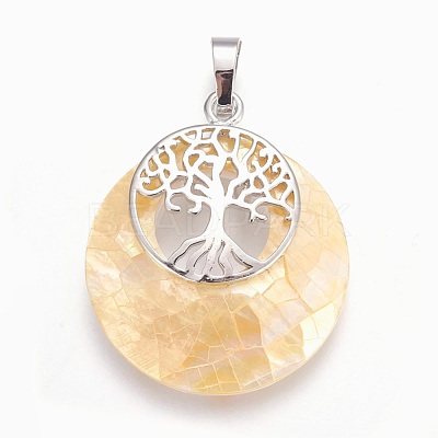 Shell Pendants G-F573-D-1