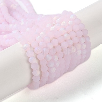 Imitation Jade Glass Beads Strands EGLA-A034-J3mm-MB02-1