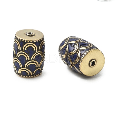 Handmade Tibetan Style Beads KK-Z157-04AG-1