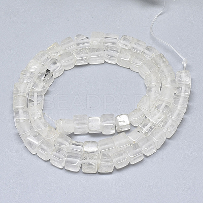 Natural Quartz Crystal Beads Strands G-S357-G25-1