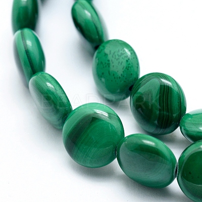 Natural Malachite Beads Strands G-D0011-06-10mm-1