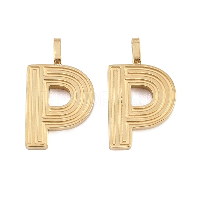 304 Stainless Steel Pendants STAS-L022-589P-1