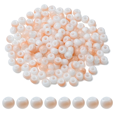 6/0 Opaque Glass Seed Beads SEED-YW0002-13G-1