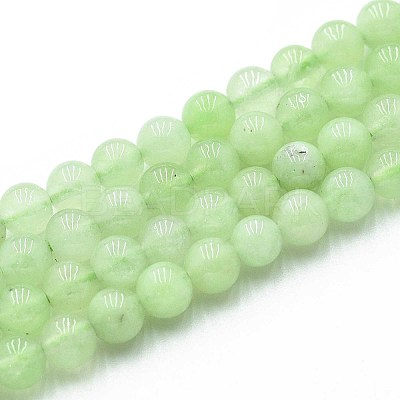 Natural Quartz Beads Strands G-N355-6mm-36-1