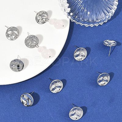 SHEGRACE Brass Stud Earring Findings XGRQ64424-862P-1