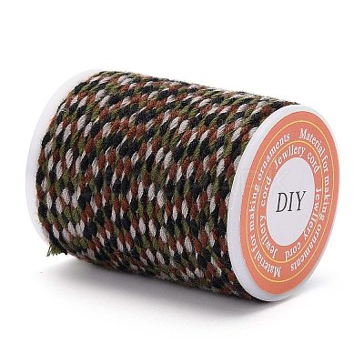 4-Ply Polycotton Cord with Metallic Thread X1-OCOR-Z003-D25-1