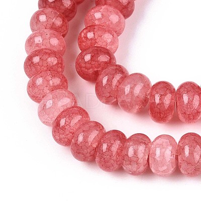 Glass Beads Strands GLAA-N059-5x8mm-23-1