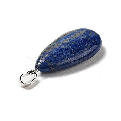 Natural Dyed Lapis Lazuli Pendants G-P474-01P-05-1-1