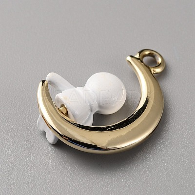 Alloy Enamel Pendants FIND-WH0045-76-1
