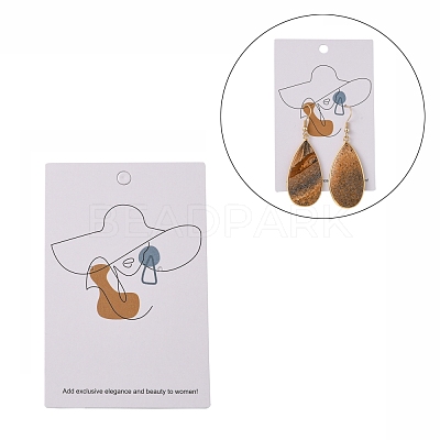 Cardboard Jewelry Display Cards CDIS-H002-01A-02-1