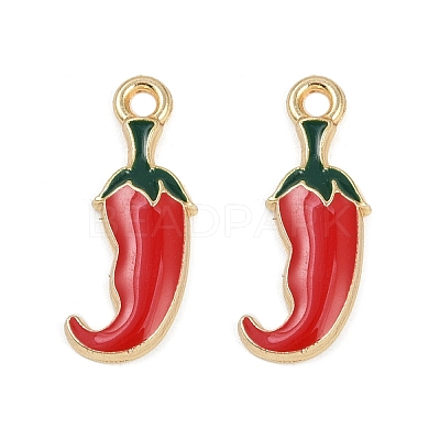 Cinco De Mayo Theme Alloy Enamel Pendants FIND-M080-02F-G-1