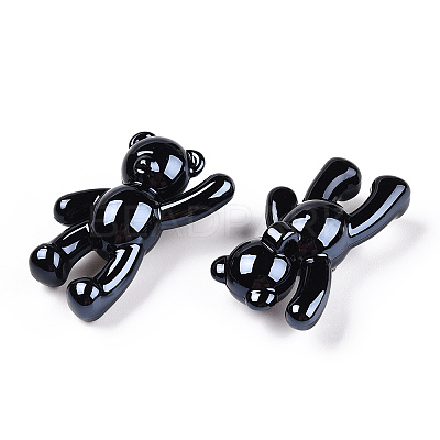 Opaque Acrylic Pendants PACR-ZX016-08K-1