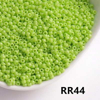 Opaque 8/0 Glass Seed Beads SEED-I013-3mm-RR44-1