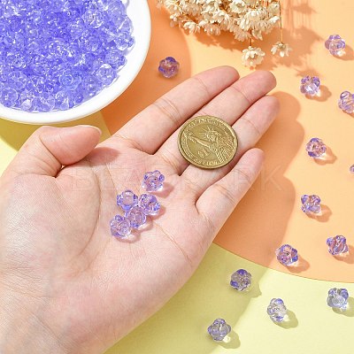 Transparent Acrylic Beads TACR-S154-20A-47-1