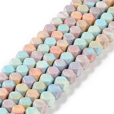 Natural Rainbow Alashan Agate Beads Strands G-NH0022-L01-01-1