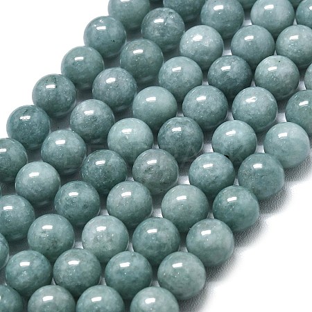 Natural Malaysia Jade Beads Strands G-L645-A01-8mm-12-1