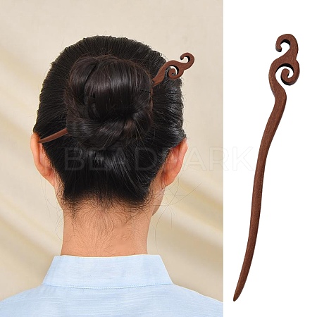 Swartizia Spp Wood Hair Sticks OHAR-Q276-06-1
