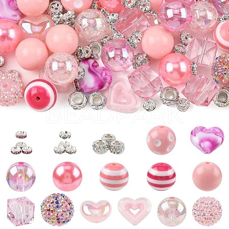 112Pcs DIY Beads Making Kit DIY-FS0010-43-1