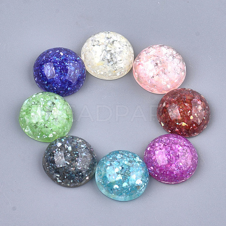 Resin Cabochons CRES-S363-02B-M-1