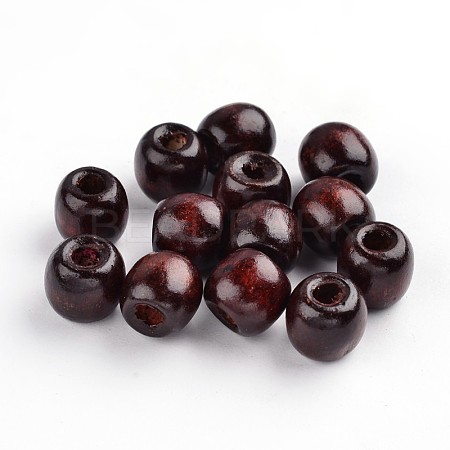 Natural Wood Beads WOOD-S030-08-LF-1