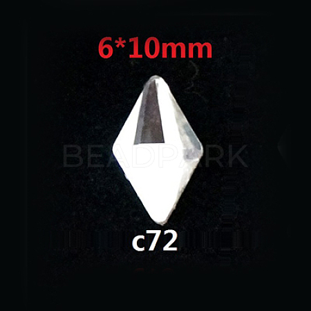 K9 Glass Rhinestone Cabochons MRMJ-T006-021-01-1
