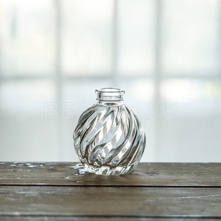 Transparent Glass Vase LS-PW-WG96901-03-1