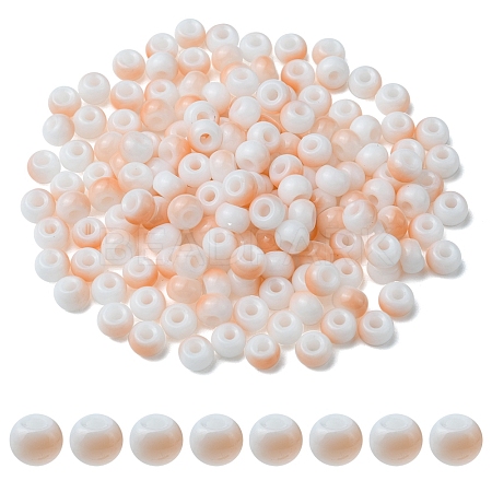 6/0 Opaque Glass Seed Beads SEED-YW0002-13G-1