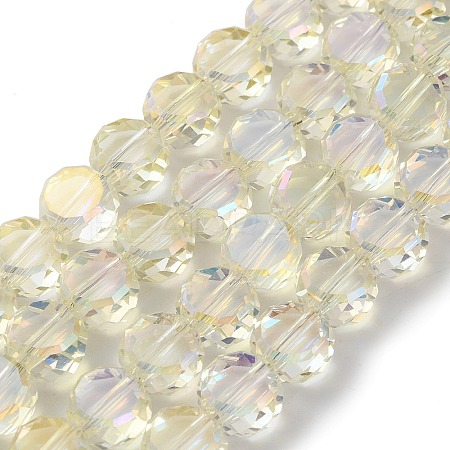 Electroplate Glass Beads Strands EGLA-C010-01A-HR03-1