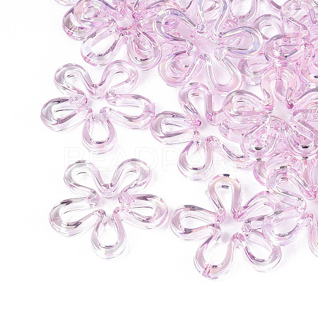 Plated UV Acrylic Beads LS-TACR-S161-04B-1